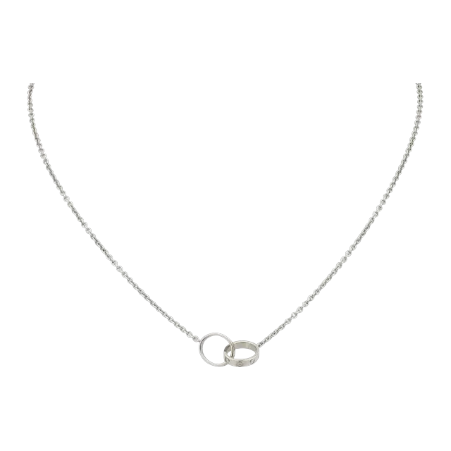 Cartier Pendentif Love Grey — Authentic Cartier in stock at CLZTURE