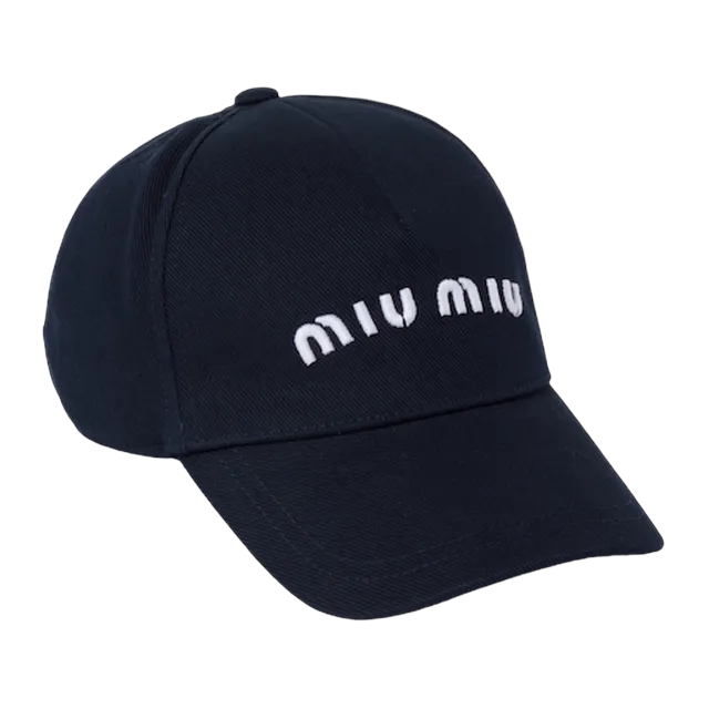 Miu Miu Cap Drill Blue — Authentic Miu Miu in stock at CLZTURE