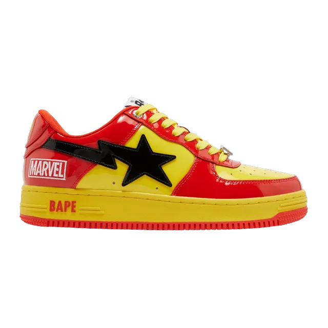 BAPE Marvel x Bapesta Iron Man — Authentic Bape in stock at CLZTURE