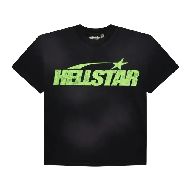 Hellstar Classic T-Shirt Black/Green — Authentic T-Shirts at CLZTURE