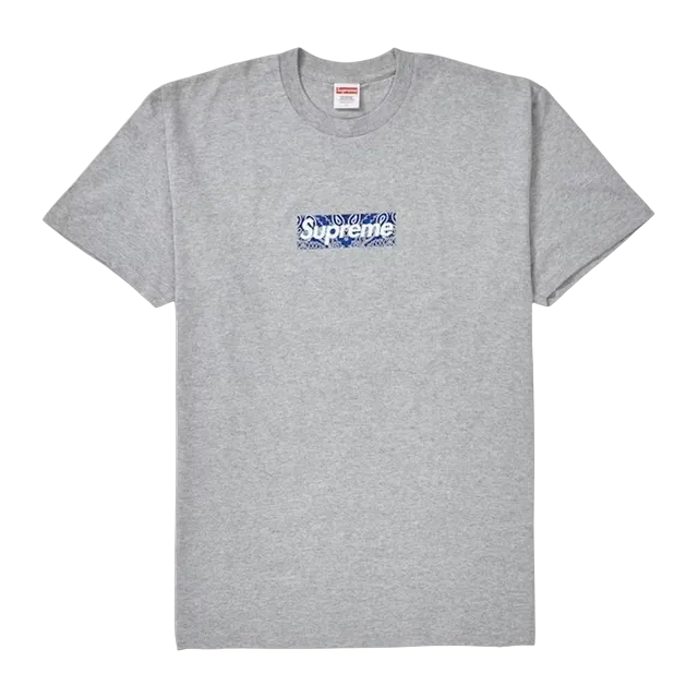 Supreme Box Logo Bandana Grey — Authentic Supreme in stock at CLZTURE