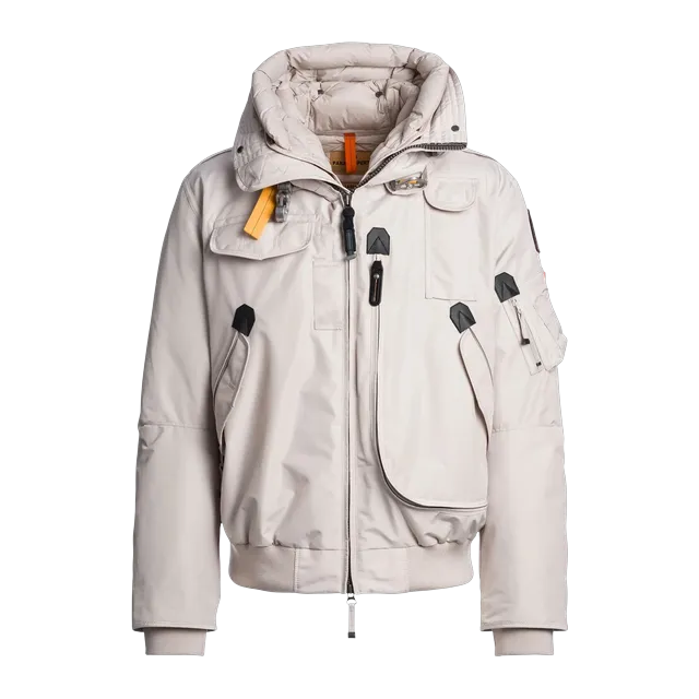 Parajumpers Gobi Bomber à Capuche Natural — Authentic Jackets & Outerwear at CLZTURE
