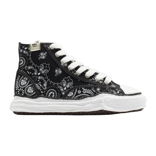 Mihara Yasuhiro Sneakers Peterson Haute Bandana Black — Authentic Shoes & Footwear at CLZTURE