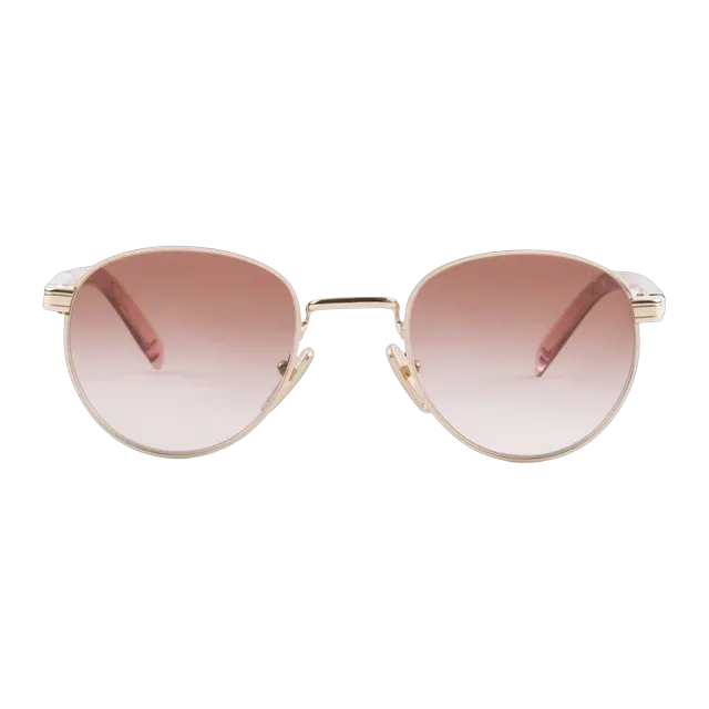 Prada Plaque Métal Iconique Brown — Authentic Prada in stock at CLZTURE