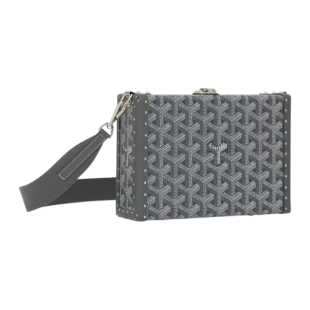 Goyard Bag Malle Bezons 19Cm Grey — Authentic Goyard in stock at CLZTURE
