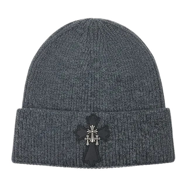 Chrome Hearts Beanie Logo Grey — Authentic Chrome Hearts in stock at CLZTURE