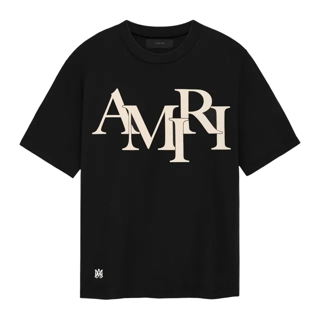 Amiri Ri Staggered Black — Authentic AMIRI in stock at CLZTURE