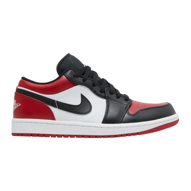 Air Jordan 1 Low Bred Toe — Authentic Jordan in stock at CLZTURE