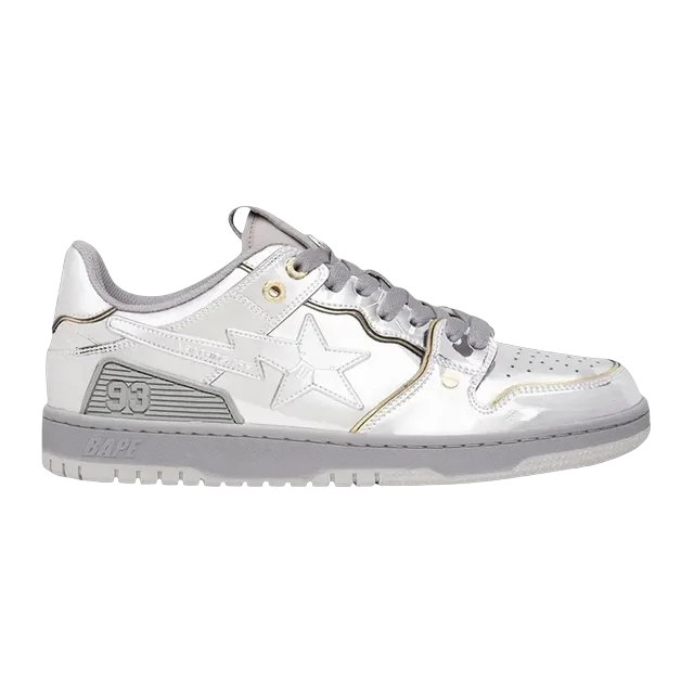 BAPE Hajime Sorayama x Sk8 Sta Silver — Authentic Shoes & Footwear at CLZTURE