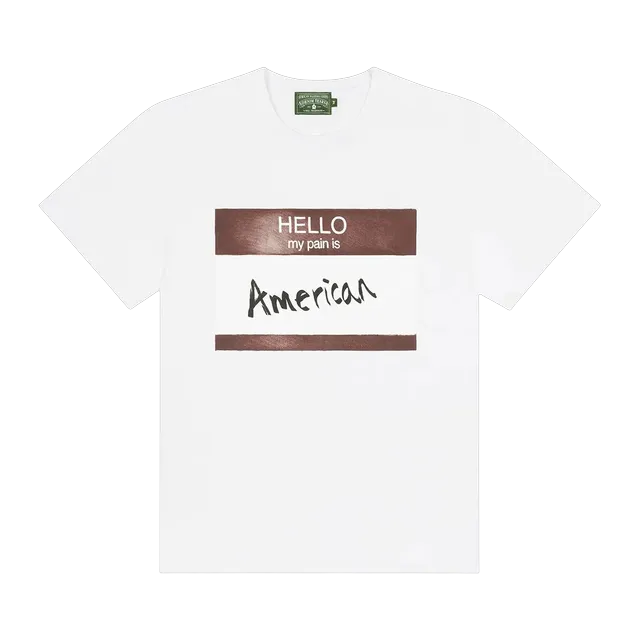 Denim Tears My Pain Is T-Shirt White — Authentic Denim Tears in stock at CLZTURE