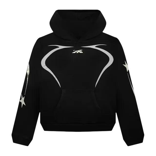 Hellstar Sports Hoodie Jet Black — Authentic Hoodies & Sweats at CLZTURE