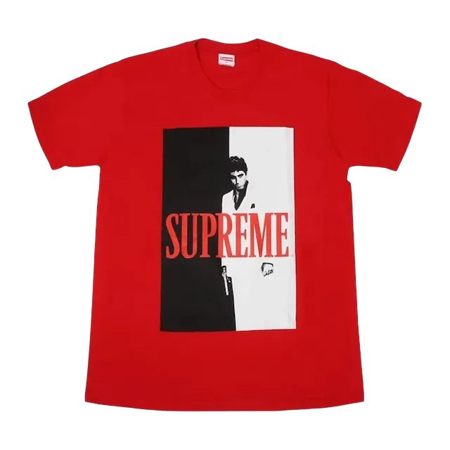 Supreme Scarface Split Logo Red — Authentic Supreme in stock at CLZTURE