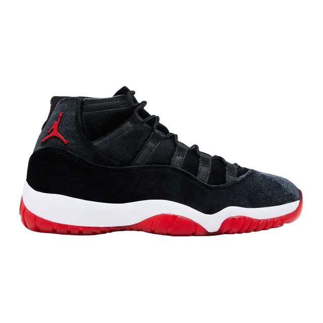 Wmns Jordan 11 Retro Bred Velvet — Authentic Shoes & Footwear at CLZTURE
