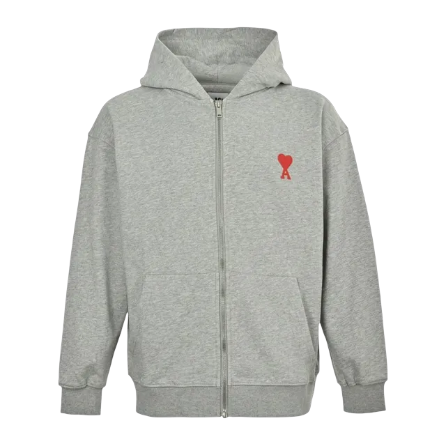 Zip Ami De Coeur Grey — Authentic Hoodies & Sweats at CLZTURE