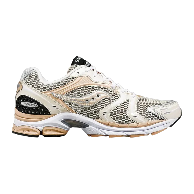 Saucony Progrid Triumph 4 Cream Tan — Authentic Shoes & Footwear at CLZTURE