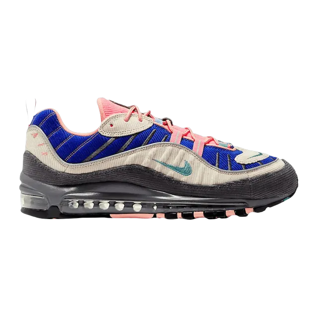 Air Max 98 Corduroy Pack – Blue — Authentic Shoes & Footwear at CLZTURE