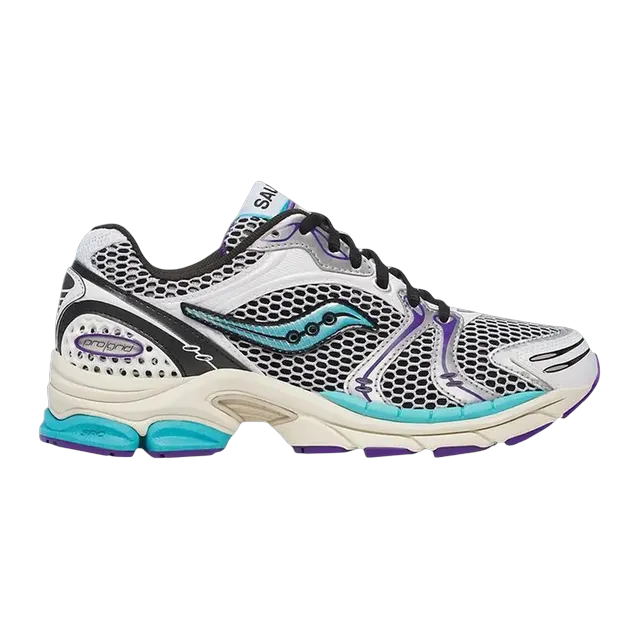 Saucony Progrid Triumph 4 White Blue — Authentic Shoes & Footwear at CLZTURE