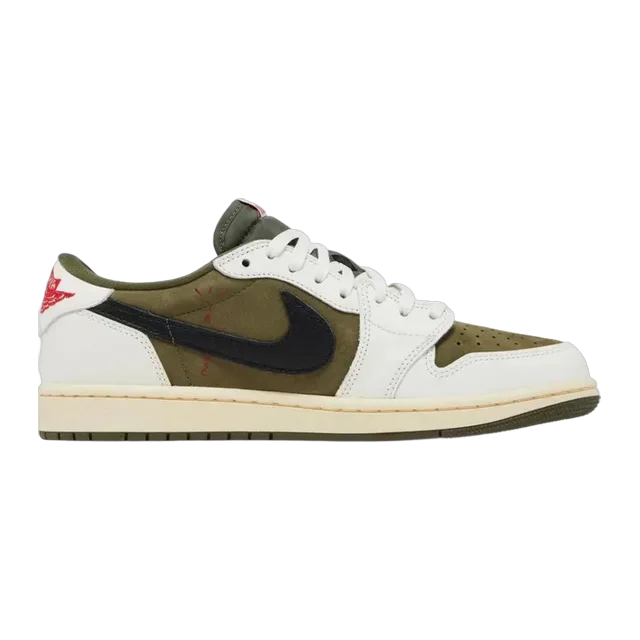 Jordan 1 Travis Scott Medium Olive — Authentic Jordan at CLZTURE