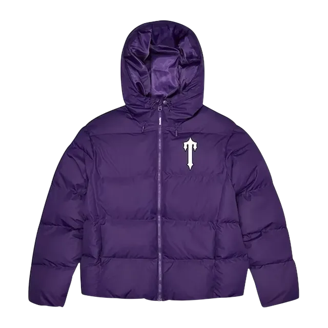 Trapstar Irongate Hooded Puffer Purple — Authentic Trapstar in stock at CLZTURE