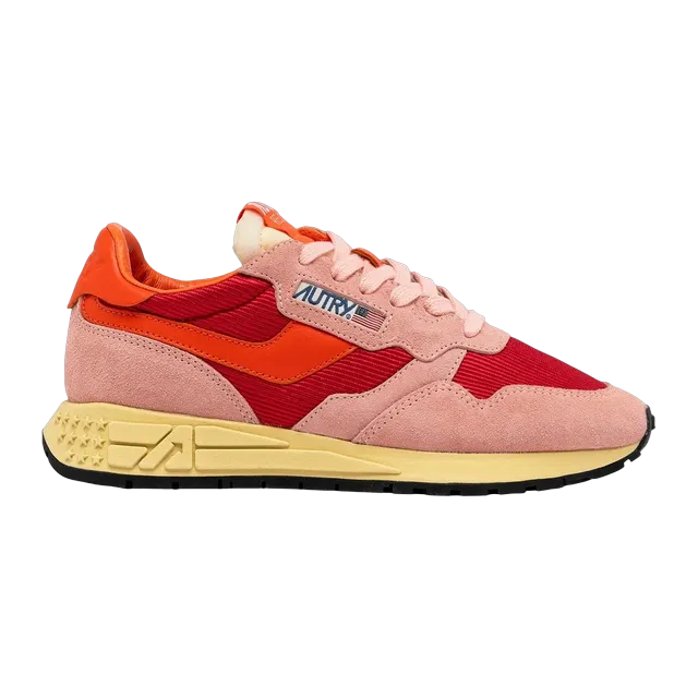 Autry Reelwind Low Blossom Lava — Authentic Shoes & Footwear at CLZTURE