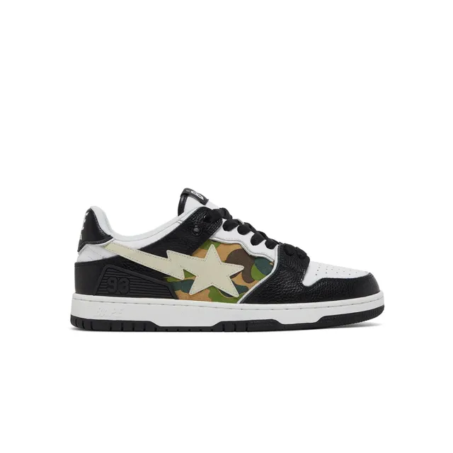 BAPE Sk8 Sta Alternate Black Camo — Authentic Shoes & Footwear at CLZTURE