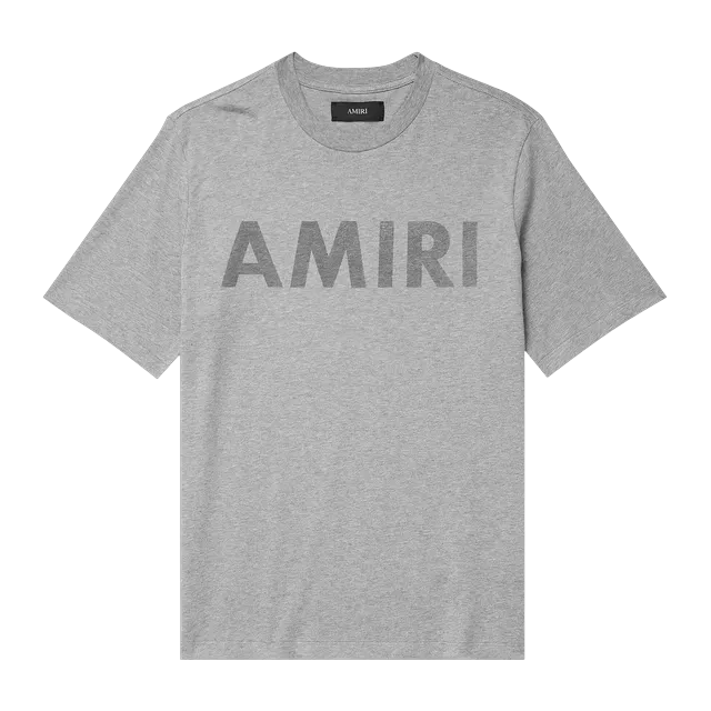 Amiri Stencil T-Shirt Grey — Authentic T-Shirts at CLZTURE