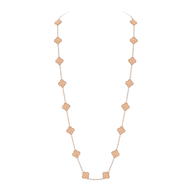 Van Cleef & Arpels Vintage Alhambra 20 Motifs Gold — Authentic Jewelry at CLZTURE