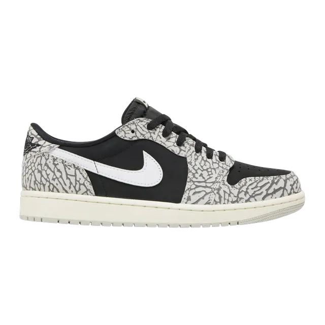 Air Jordan 1 Retro Low Og Black Cement — Authentic Shoes & Footwear at CLZTURE