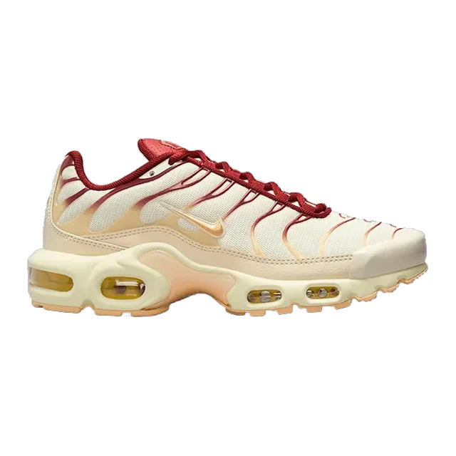 Nike Air Max Plus Sail Team Red — Authentic Nike at CLZTURE