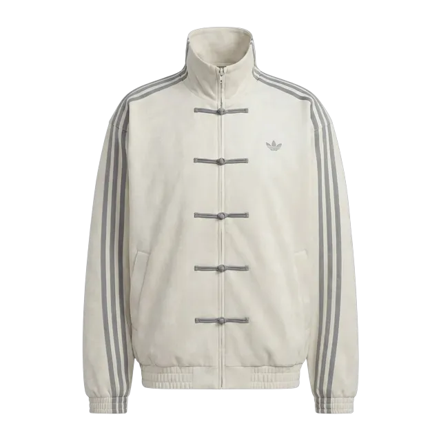 adidas Jacket Ctt Chinese Track Bone White — Authentic Jackets & Outerwear at CLZTURE