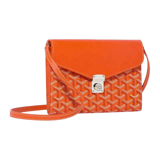 Goyard Wallet-Pouch Chypre 21Cm Orange — Authentic Goyard in stock at CLZTURE
