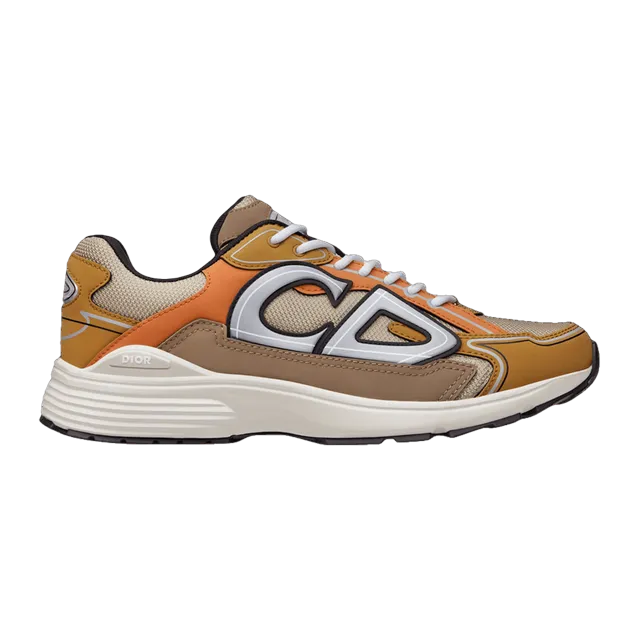 Dior Sneakers B30 Reflective Cream Orange — Authentic Shoes & Footwear at CLZTURE