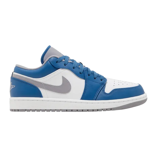 Air Jordan 1 Low True Blue Cement — Authentic Shoes & Footwear at CLZTURE