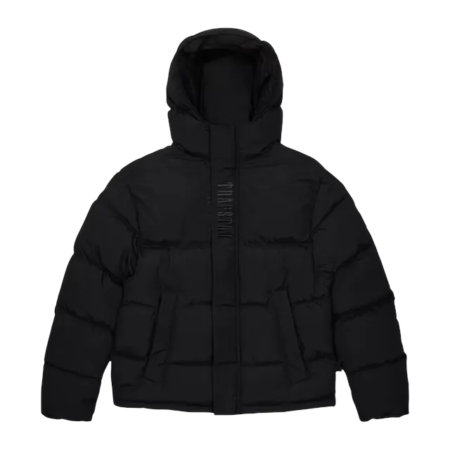 Trapstar Decoded 2.0 Hooded Puffer Blackout — Authentic at CLZTURE