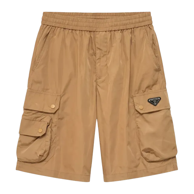 Prada Shorts Re-Nylon Brown — Authentic Shorts at CLZTURE