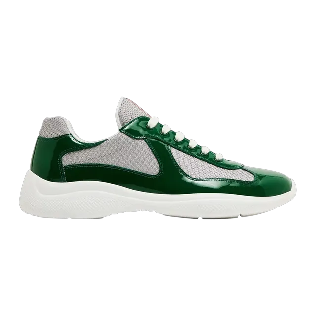 Prada America’s Cup Green Silver — Authentic Shoes & Footwear at CLZTURE