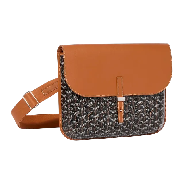 Goyard Messager Coursier 32Mm Brown — Authentic Bags & Luggage at CLZTURE