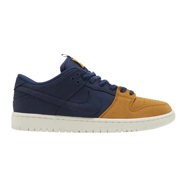 Dunk Low SB Navy Desert Ochre — Authentic Nike in stock at CLZTURE