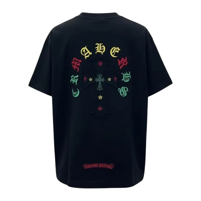Chrome Hearts T-Shirt Cross Logo Black — Authentic Chrome Hearts in stock at CLZTURE