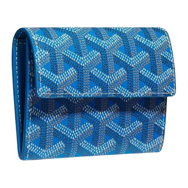 Goyard Porte-Monnaie Marigny 10Cm Blue — Authentic Accessories at CLZTURE