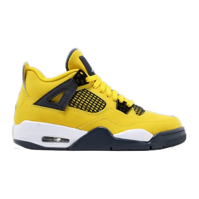Air Jordan Nike Air Jordan4 Retro Lightning Gs — Authentic Jordan at CLZTURE