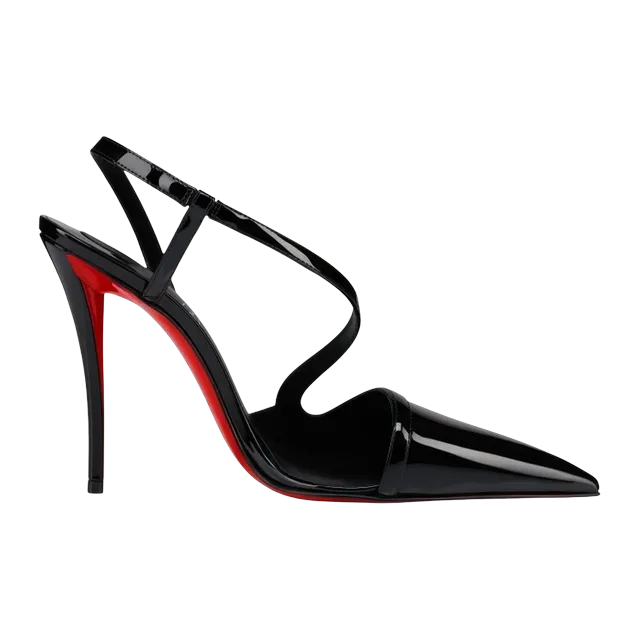 Christian Louboutin Rosa z Pump 100Mm Black — Authentic Shoes & Footwear at CLZTURE