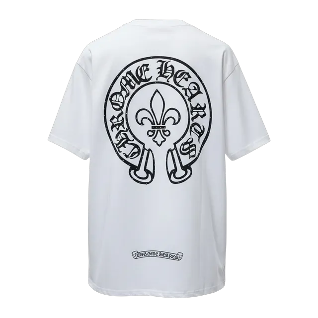 Chrome Hearts T-Shirt Cross Logo White — Authentic T-Shirts at CLZTURE