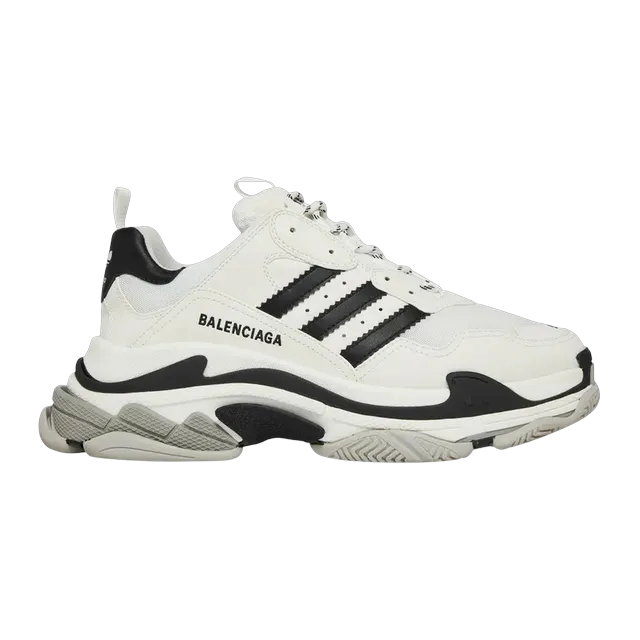 Adidas x Balenciaga Triple S White — Authentic Balenciaga in stock at CLZTURE