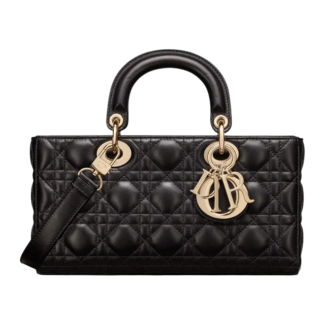 Dior Bag Lady D-Joy Medium 26Cm Black — Authentic Dior in stock at CLZTURE
