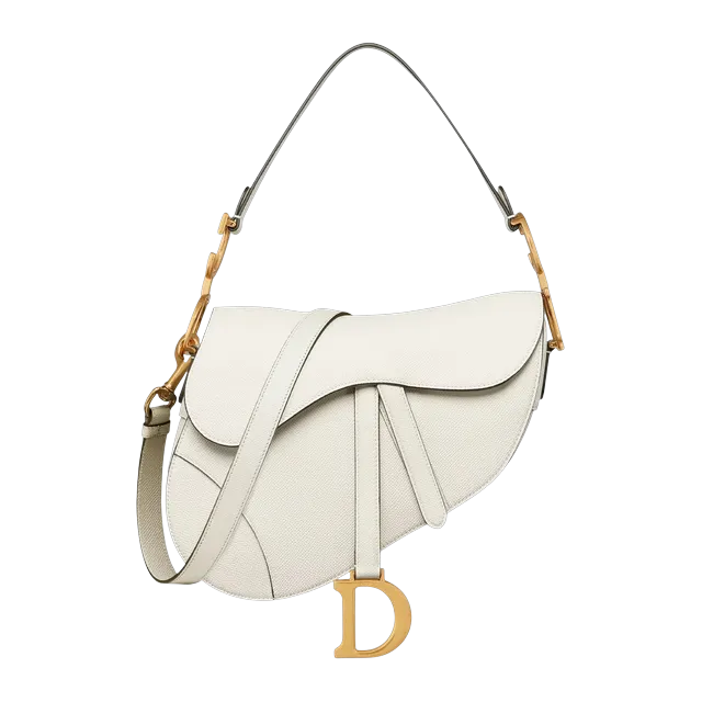 Dior Bag Saddle à Bandoulière White — Authentic Bags & Luggage at CLZTURE