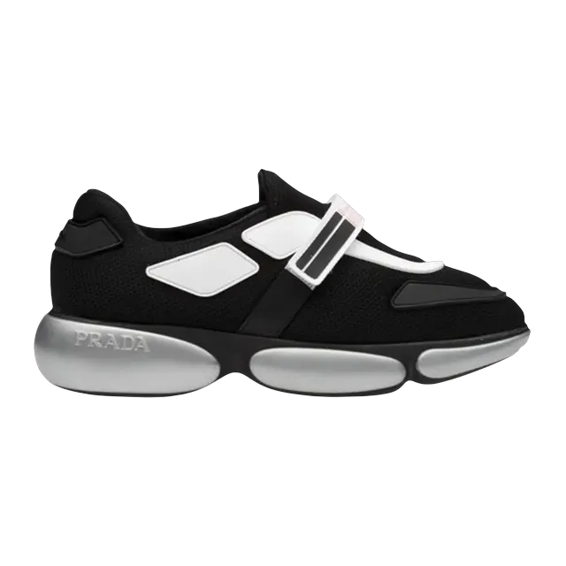 Prada Cloudbust Black Silver — Authentic Shoes & Footwear at CLZTURE