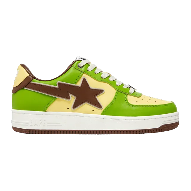 BAPE Bapesta Green Brown — Authentic Shoes & Footwear at CLZTURE