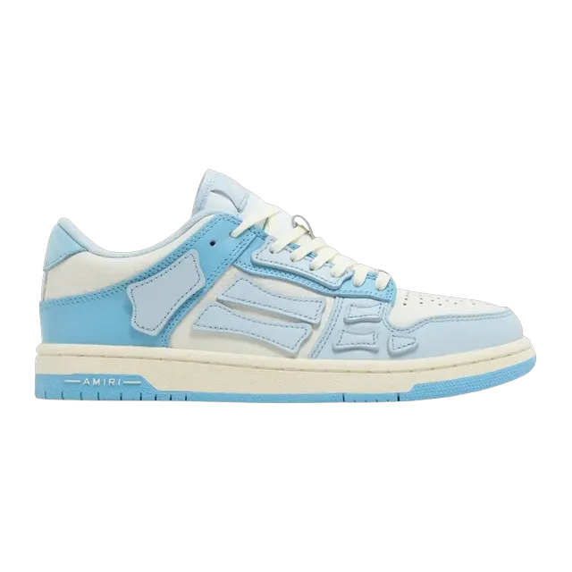 Amiri Skel Top Low Blue Cream — Authentic at CLZTURE