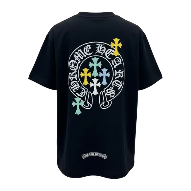 Chrome Hearts T-Shirt Cross Logo Black — Authentic Chrome Hearts in stock at CLZTURE